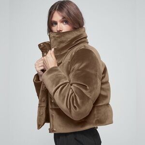 Alo Yoga Ribbed Velour Gold Rush Jacket